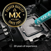 ARCTIC MX-6 (4 g, incl. 6 MX Cleaner) - Ultimate Performance Thermal Paste for CPU, Consoles, Graphics Cards, laptops, Very high Thermal Conductivity, Long Durability, Non-Conductive - CompuMe